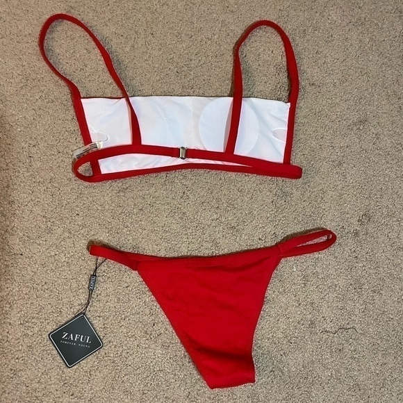 Zaful Red Bikini Swim Set size 6 NWT - Picture 9 of 11